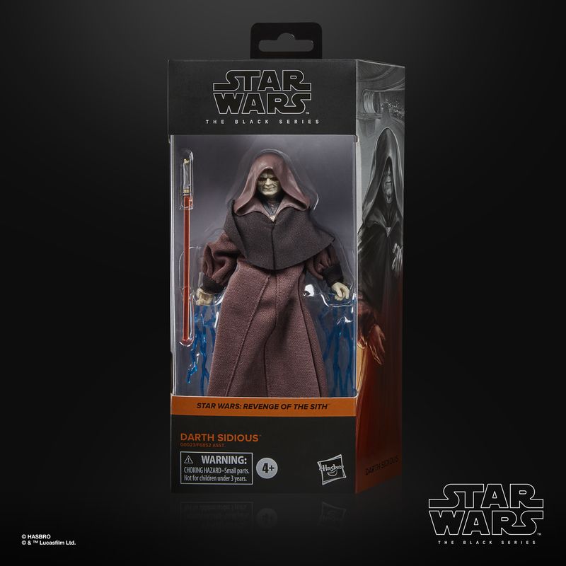 Star Wars The Black Series 6 Star Wars The Black Series 6" Darth Sidious (Revenge of the Sith)