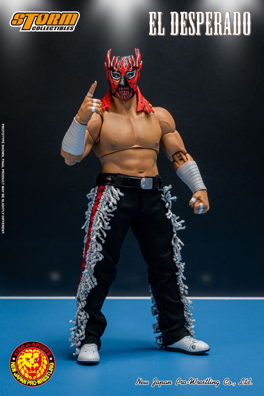 NJPW : Storm Collectables El Desperado (White Mask