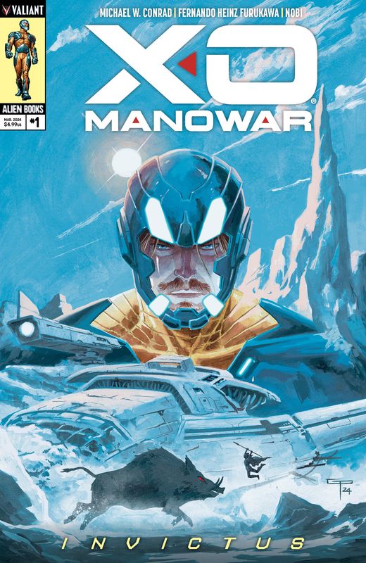 X-O MANOWAR INVICTUS #1 (OF 4) CVR A PERALTA
VALIANT COMICS
(15th May 2024)