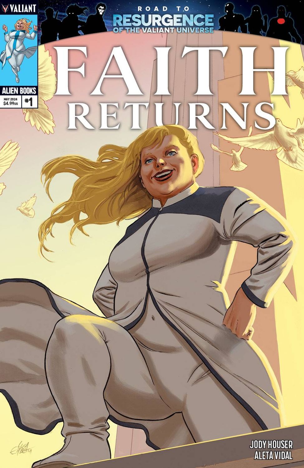 FAITH RETURNS #1 (OF 2) CVR A ERBETTA
VALIANT COMICS
(15th May 2024)
