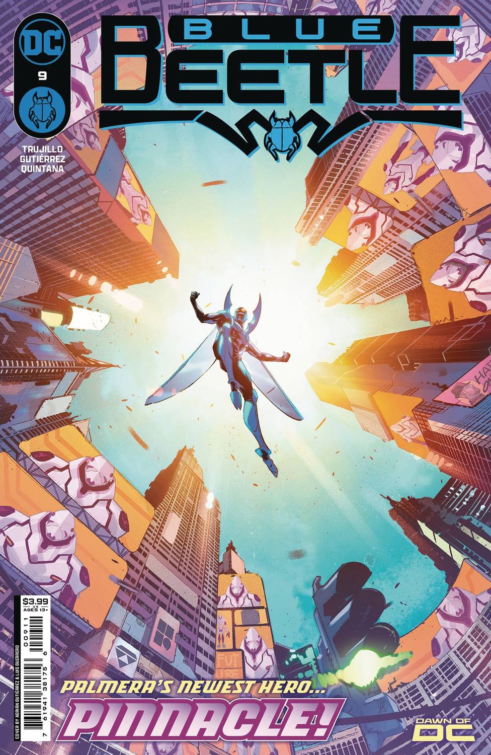 BLUE BEETLE #9 CVR A ADRIAN GUTIERREZ
DC COMICS
(15th May 2024)