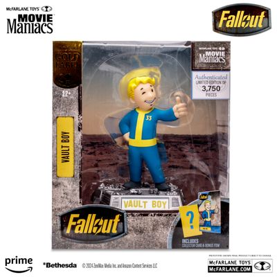McFarlane Toys MOVIE MANIACS FALLOUT WAVE MAXIMUS (LIMITED EDITION) GOLD LABEL