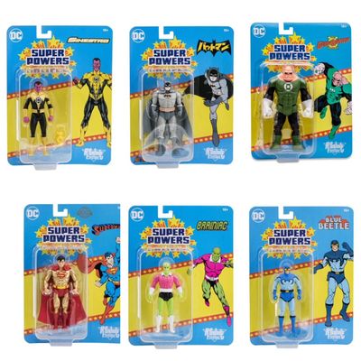 DC SUPER POWERS 5" WAVE 7 SET OF 6 ACTION FIGURES