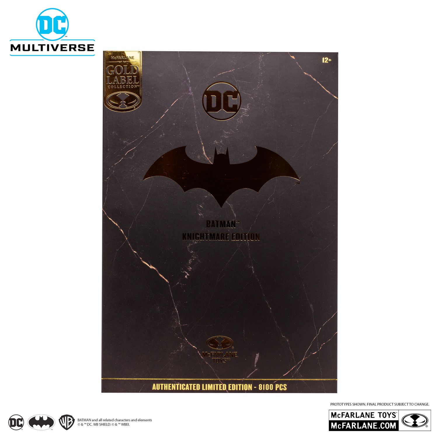 MCFARLANE TOYS 7" DC MULTIVERSE BATMAN HELLBAT (KNIGHTMARE EDITION) GOLD LABEL