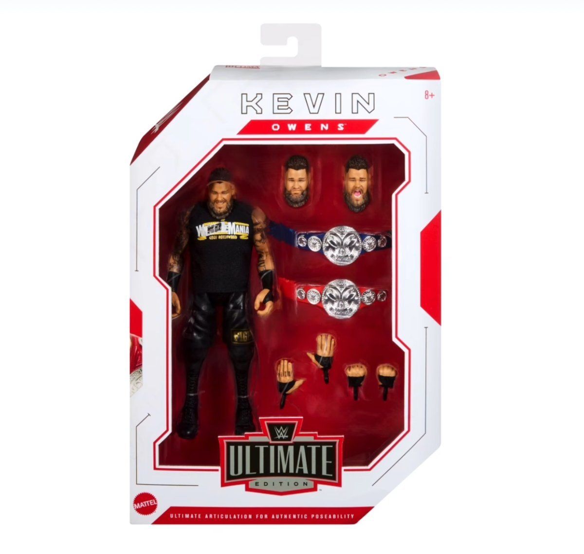 WWE Ultimate Edition Kevin Owens Action Figure (Wave 21)