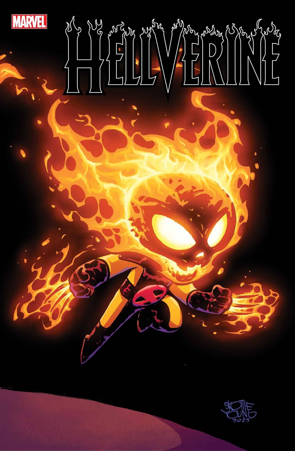 HELLVERINE #1 SKOTTIE YOUNG VAR
MARVEL COMICS
(29th May 2024)
