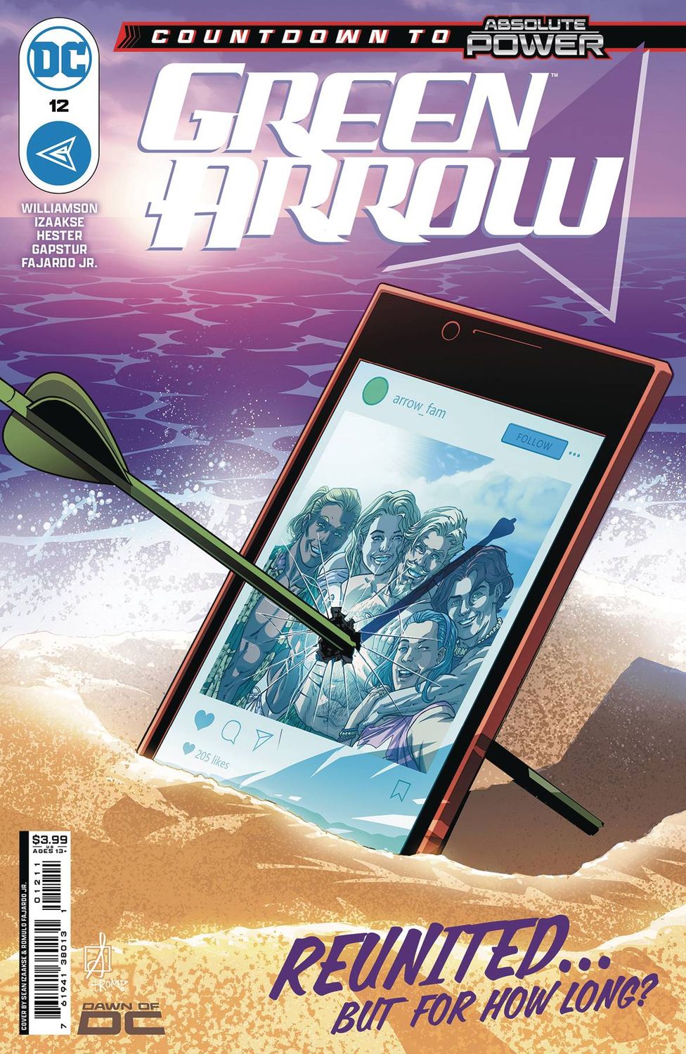 GREEN ARROW #12 (OF 12) CVR A SEAN IZAAKSE
DC COMICS
(29th May 2024)