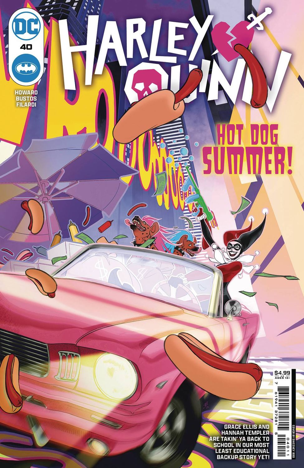 HARLEY QUINN #40 CVR A SWEENEY BOO
DC COMICS
(29th May 2024)