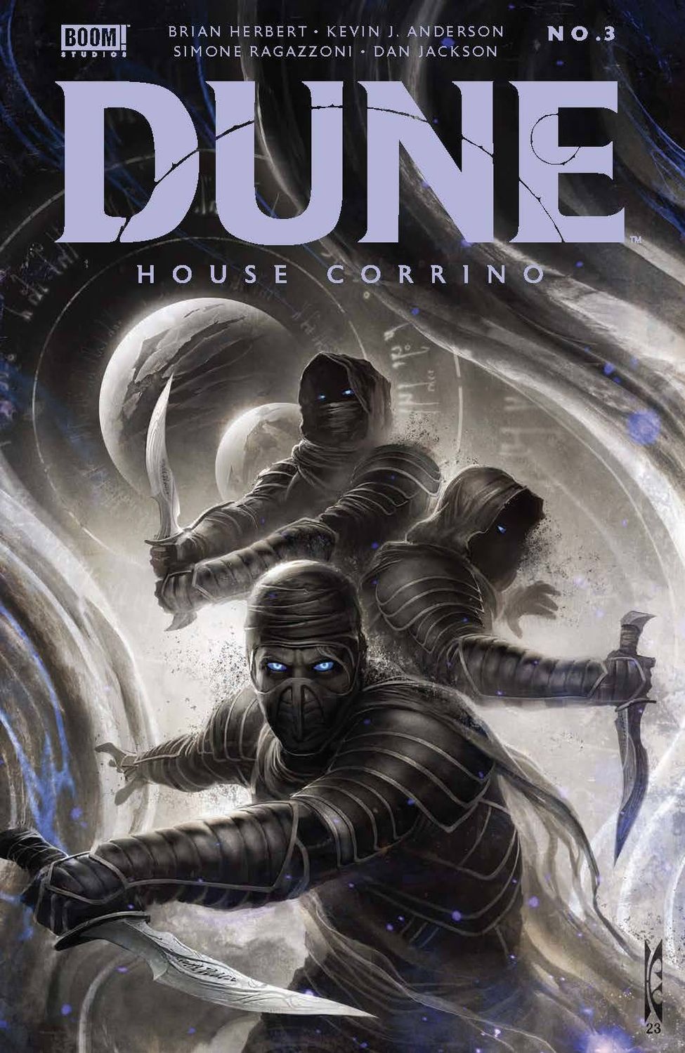 DUNE HOUSE CORRINO #3 (OF 8) CVR A SWANLAND
BOOM! STUDIOS
(29th May 2024)