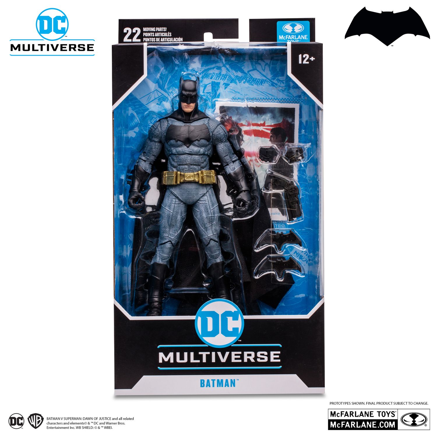 MCFARLANE TOYS 7" DC MULTIVERSE BATMAN (BATMAN V SUPERMAN: DAWN OF JUSTICE)