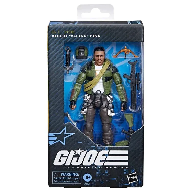 GI JOE Classified Series 6" Albert 'Alpine' Pine Action Figure