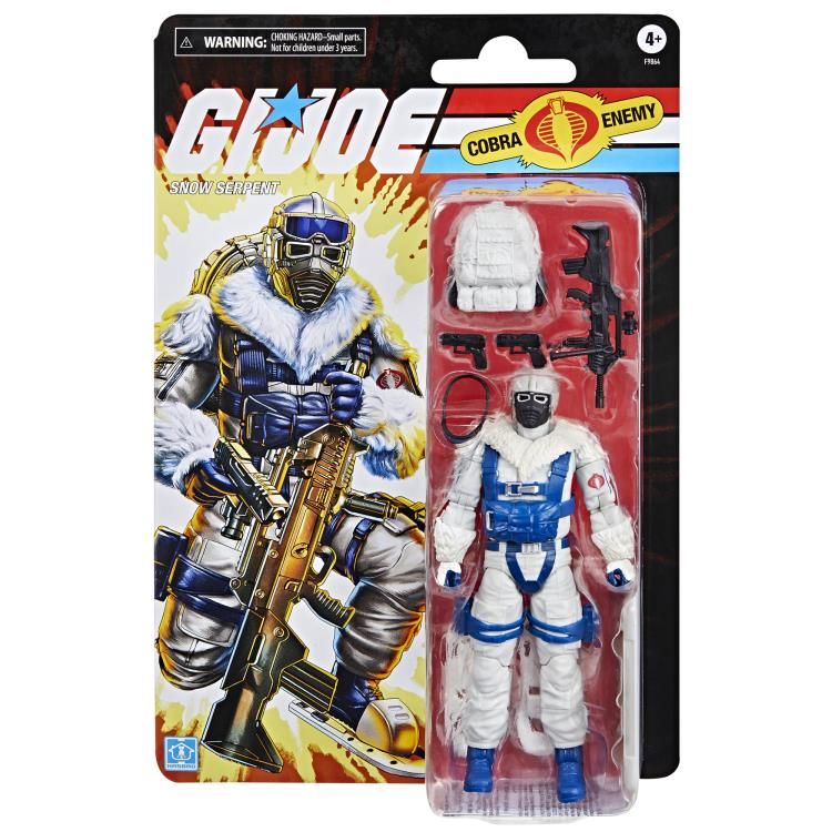 GI JOE Classified Series 6" Retro Collection Snow Serpent Action Figure