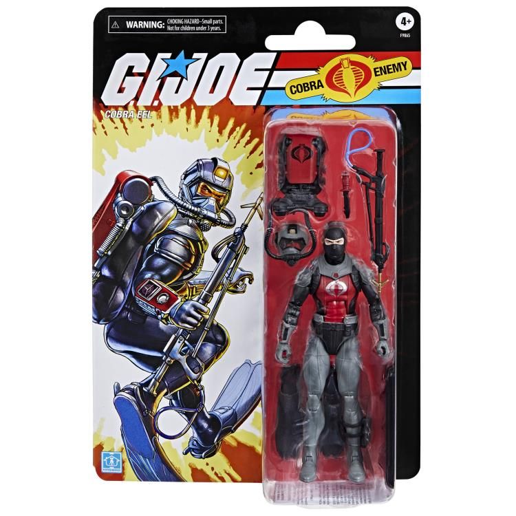 GI JOE Classified Series 6" Retro Collection  Cobra Eel Action Figure