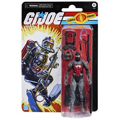 GI JOE Classified Series 6" Retro Collection  Cobra Eel Action Figure
