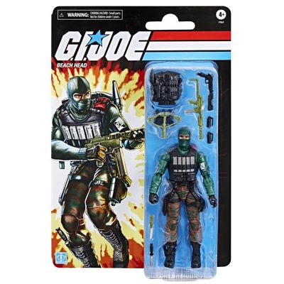 GI JOE Classified Series 6" Retro Collection  Beach Head Action Figure