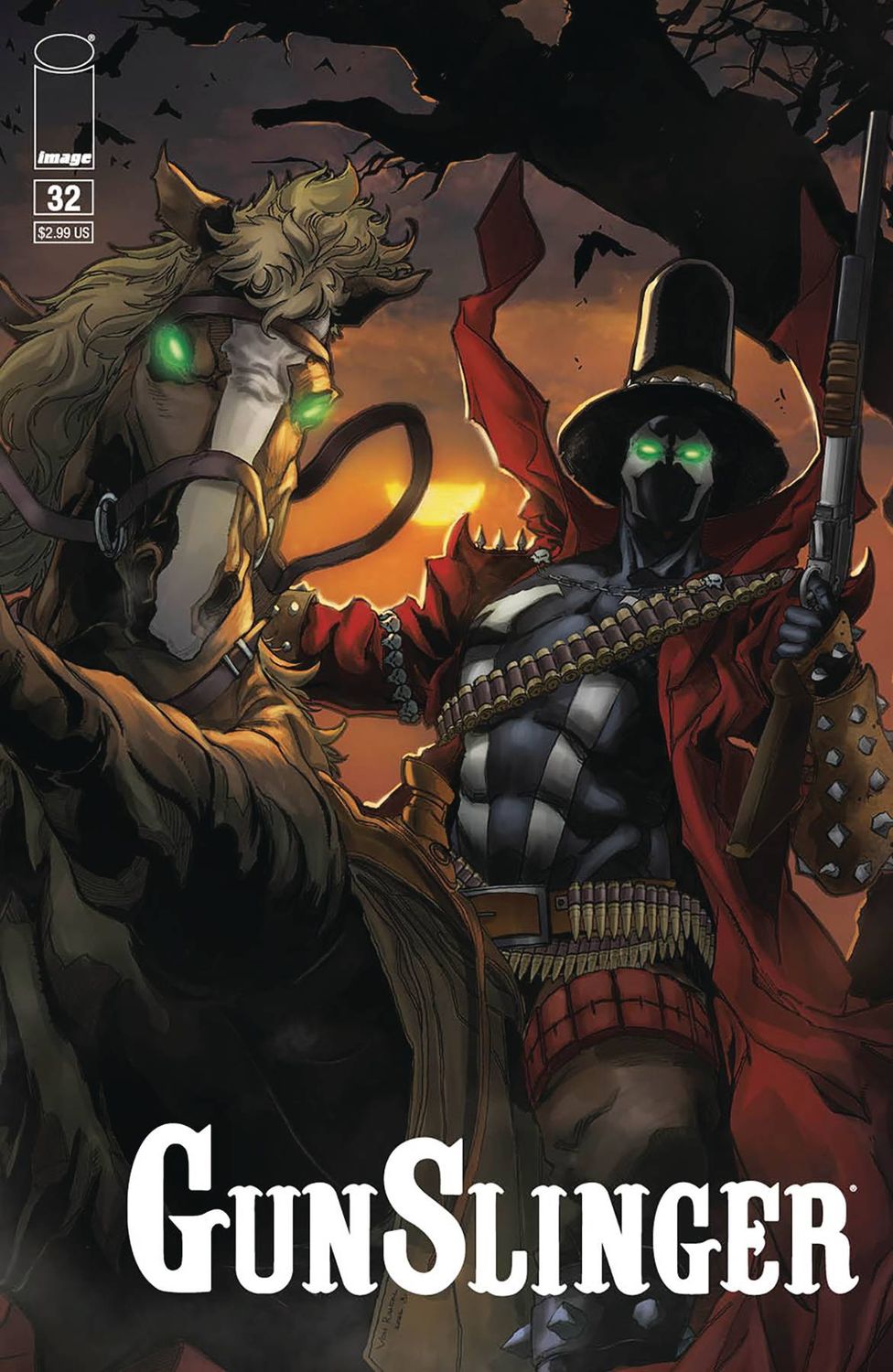 GUNSLINGER SPAWN #32 CVR A RANDAL
IMAGE COMICS
(5th June 2024)