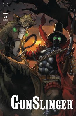 GUNSLINGER SPAWN #32 CVR A RANDAL
IMAGE COMICS
(5th June 2024) GUNSLINGER SPAWN #32 CVR A RANDAL
IMAGE COMICS
(5th June 2024)