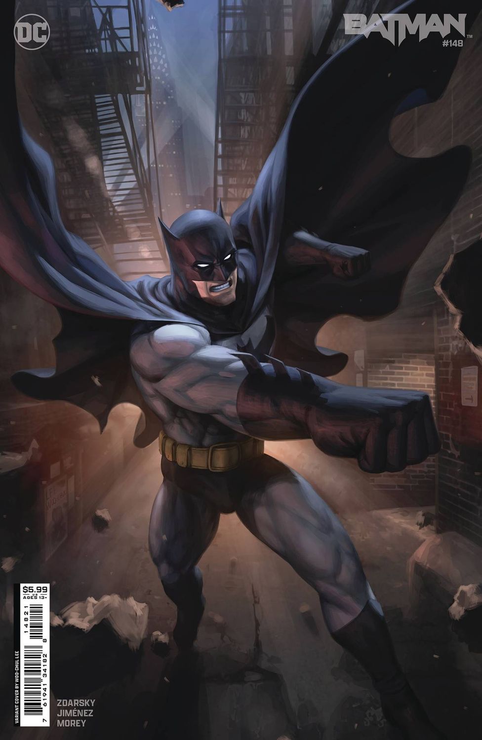 BATMAN #148 CVR B WOO-CHUL LEE CSV
DC COMICS
(5th June 2024)