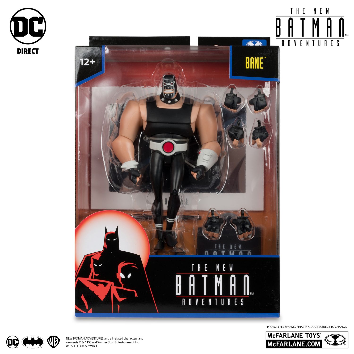 DC DIRECT COLLECTIBLES 6" BATMAN THE NEW ADVENTURES BANE