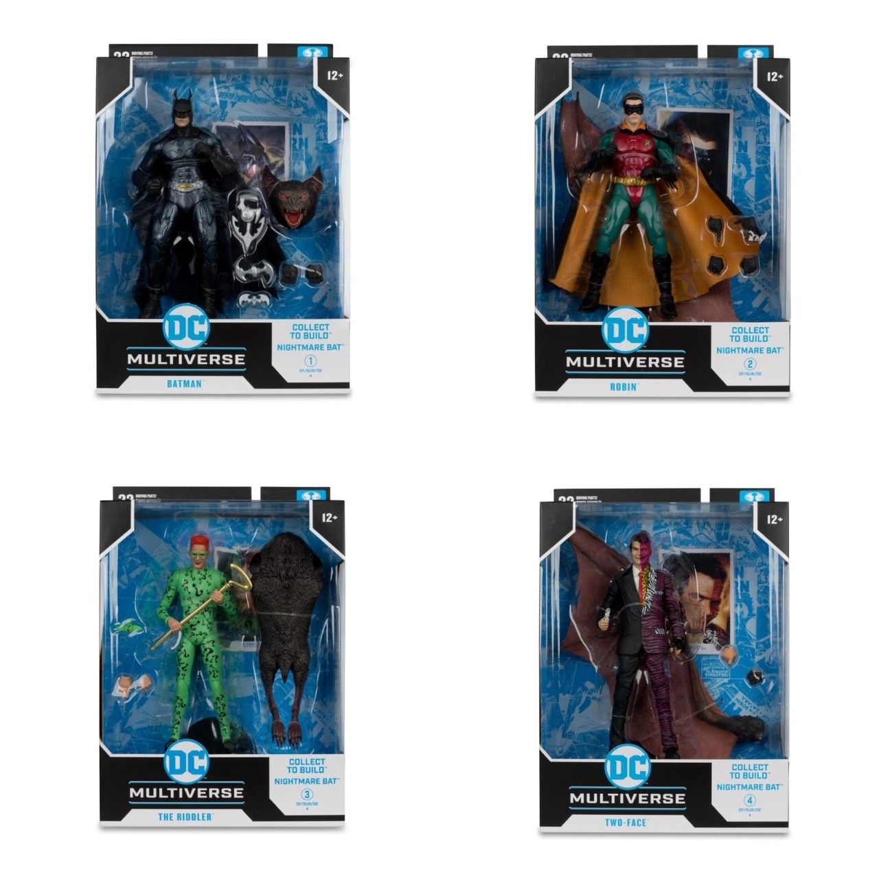 ***PRE ORDER*** McFarlane Toys DC Multiverse Batman Forever SET OF 4