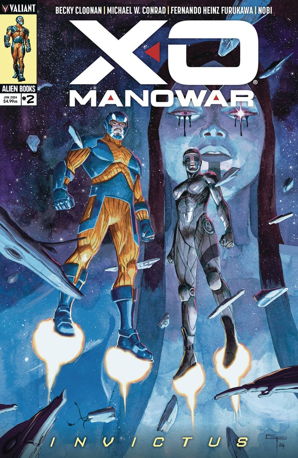 X-O MANOWAR INVICTUS #2 (OF 4) CVR A PERALTA
VALIANT
(12th June 2024)