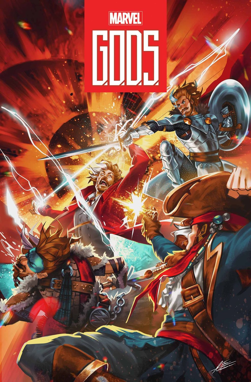 GODS #8
MARVEL COMICS
(12th June 2024)
