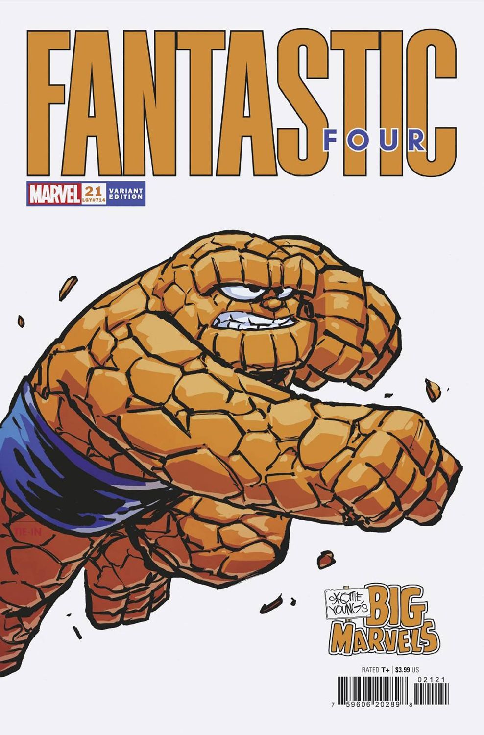 FANTASTIC FOUR #21 SKOTTIE YOUNG BIG MARVEL VAR
MARVEL COMICS
(12th June 2024)