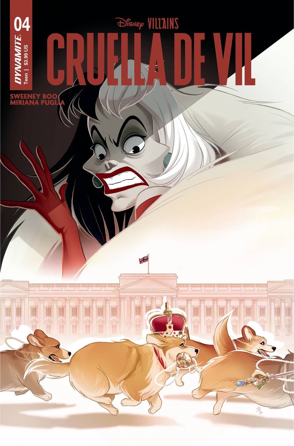 DISNEY VILLAINS CRUELLA DE VIL #4 CVR A BOO
DYNAMITE
(12th June 2024)
