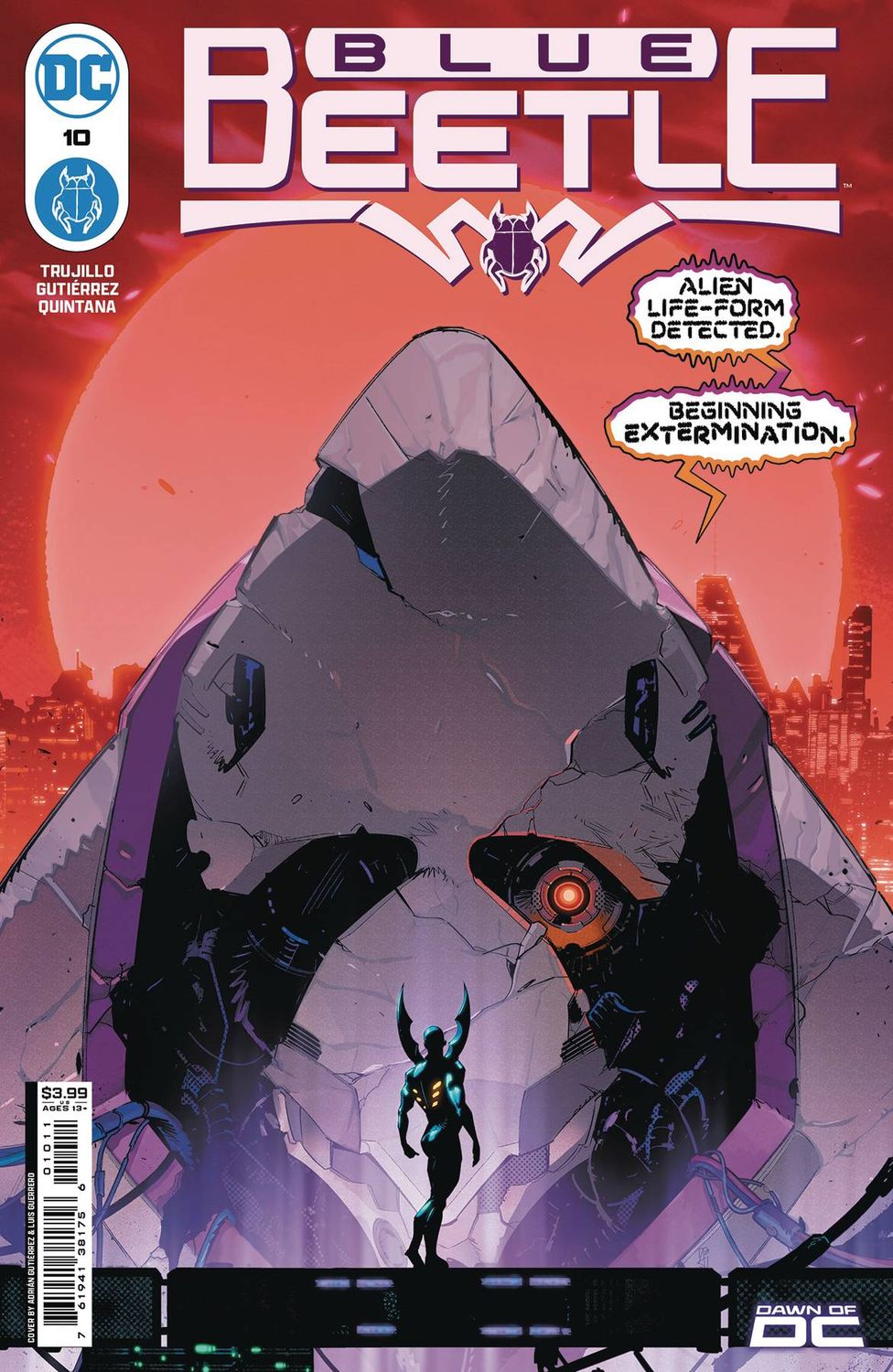 BLUE BEETLE #10 CVR A ADRIAN GUTIERREZ
DC COMICS
(12th June 2024)