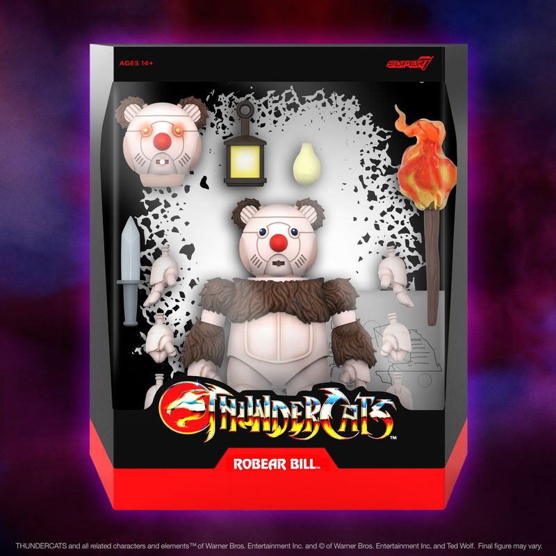 Super7 Thundercats Wave 11 Ultimates Ro-Bear Bill Super7 Thundercats Wave 11 Ultimates Ro-Bear Bill
