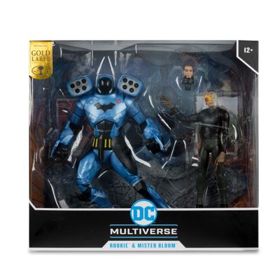 MCFARLANE TOYS 7" DC MULTIVERSE ROOKIE VS MISTER BLOOM (GOLD LABEL) 2 PACK