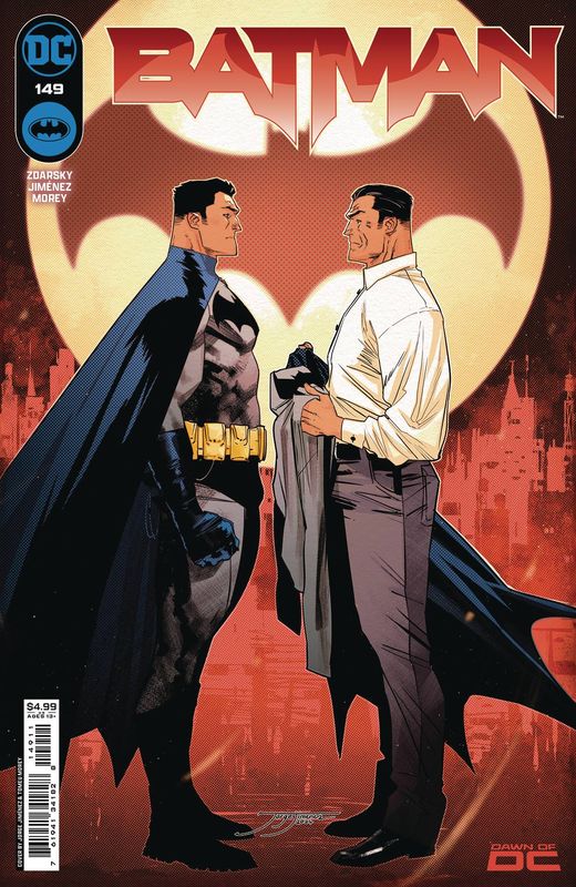 BATMAN #149 CVR A JORGE JIMENEZ
DC COMICS
(19th June 2024)
