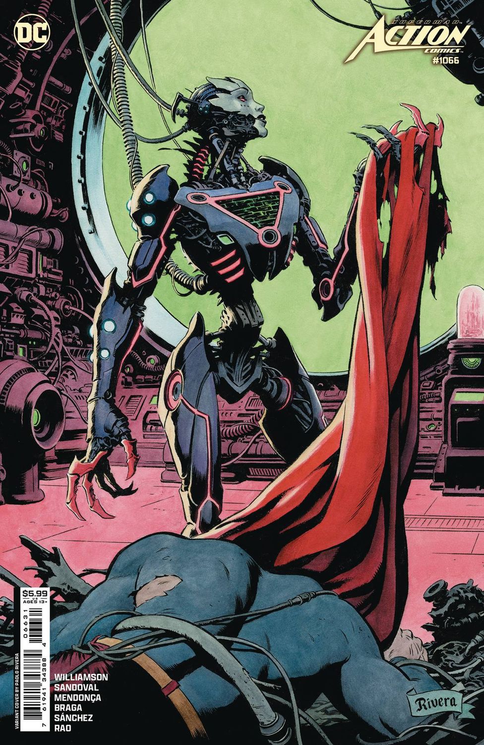 ACTION COMICS #1066 CVR C PAOLO RIVERA CSV HOB
DC COMICS
(19th June 2024)