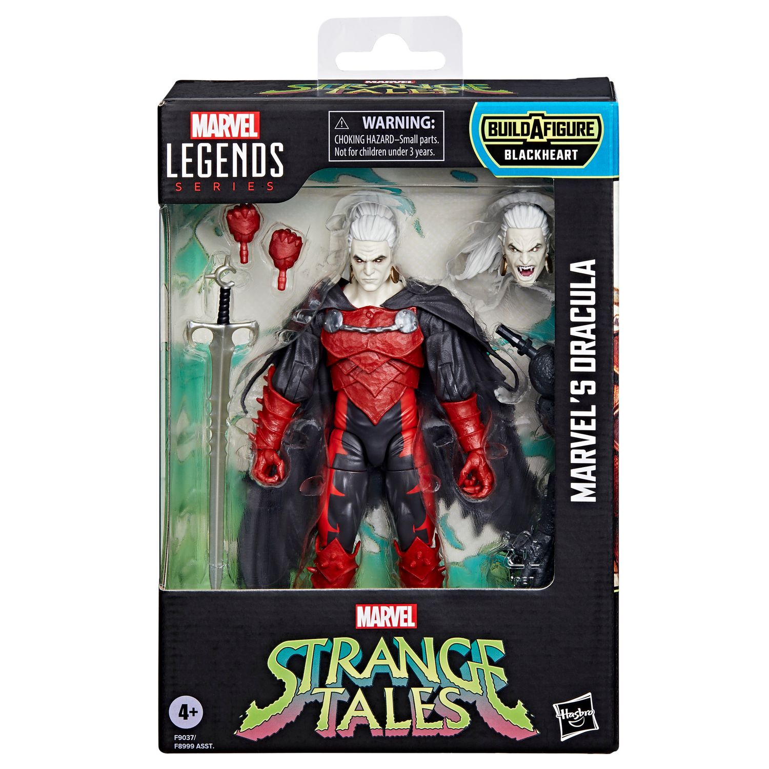 Marvel Legends STRANGE TALES Wave Dracula Action Figure (Blackheart BAF)