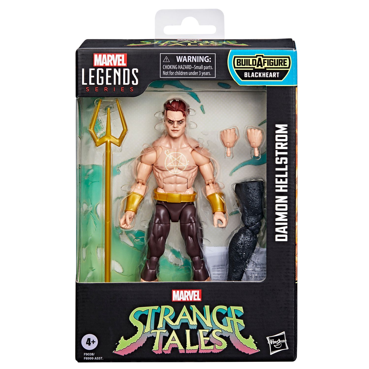 Marvel Legends STRANGE TALES Wave Daimon Hellstrom Action Figure (Blackheart BAF)