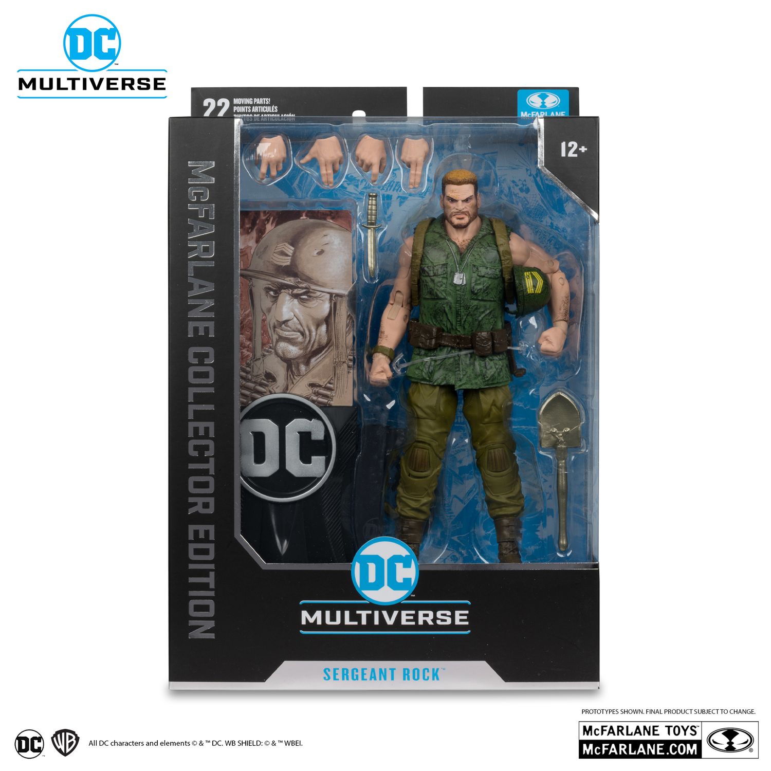 MCFARLANE TOYS DC MULTIVERSE COLLECTOR EDITION SERGEANT ROCK (DC CLASSIC)
