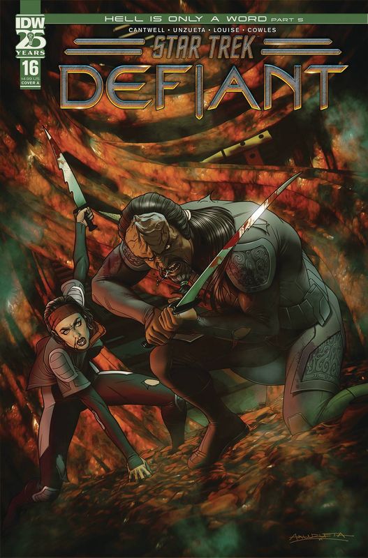STAR TREK DEFIANT #16 CVR A UNZUETA
IDW
(26th June 2024)