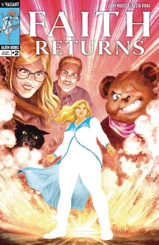 FAITH RETURNS #2 (OF 2) CVR A BALDO
VALIANT
(26th June 2024)