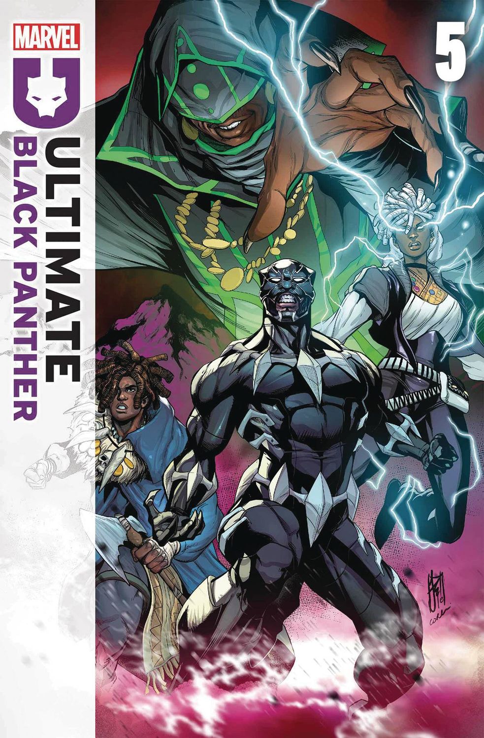 ULTIMATE BLACK PANTHER #5
MARVEL COMICS
(26th June 2024)
