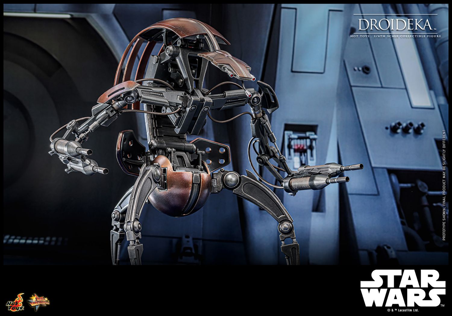Hot Toys 1:6 Star Wars: The Phantom Menace Droideka