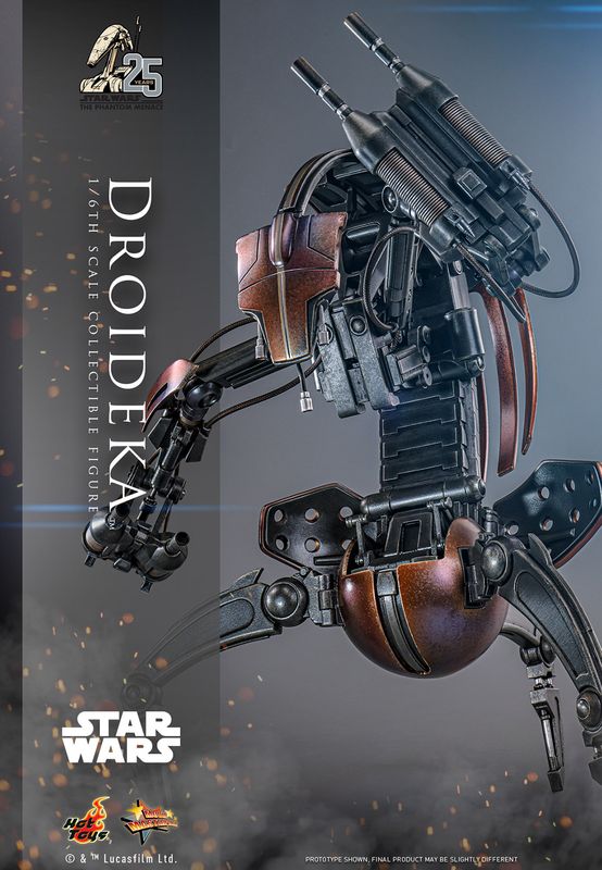 **PRE ORDER** Hot Toys 1:6 Star Wars: The Phantom Menace Droideka