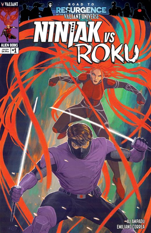 NINJAK VS ROKU #1 (OF 4) CVR A ERBETTA
VALIANT
(3rd July 2024)