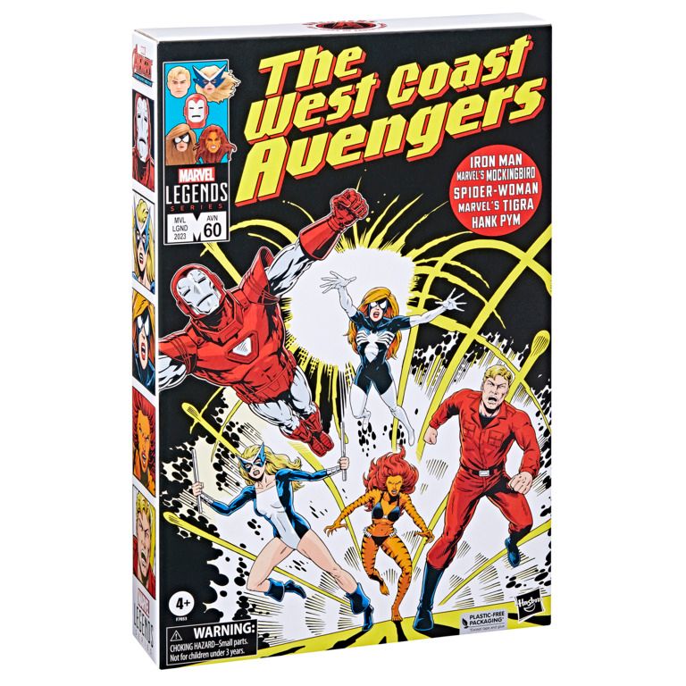 Marvel Legends Avengers West Coast Avengers Boxset / 5-Pack