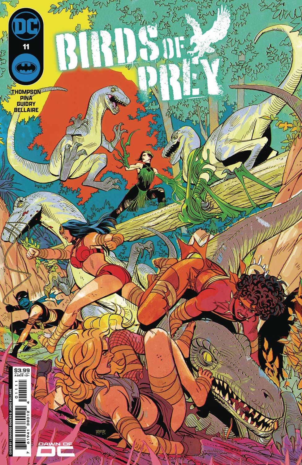BIRDS OF PREY #11 CVR A LEONARDO ROMERO
DC COMICS
(3rd July 2024)