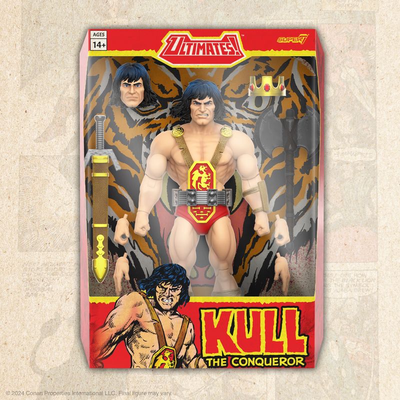 ***PRE-ORDER*** Super7 Conan Ultimates Wave 6 Kull The Conquerer (Comics)