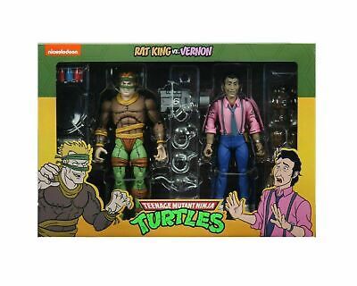 NECA Ultimate 7" Scale TMNT CARTOON Series 4 Rat King and Vernon 2 Pack