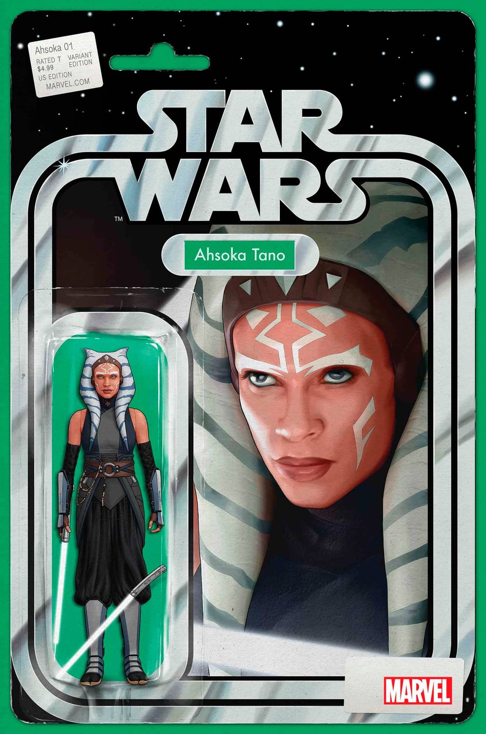 STAR WARS AHSOKA #1 JTC ACTION FIGURE VAR
MARVEL COMICS
(10th July 2024)