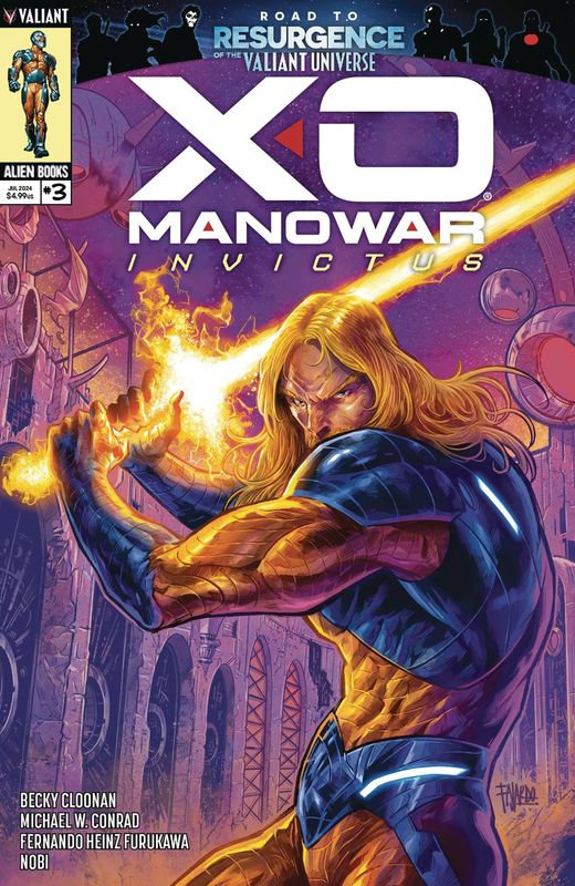 X-O MANOWAR INVICTUS #3 (OF 4) CVR A FAJARDO
VALIANT
(17th July 2024)