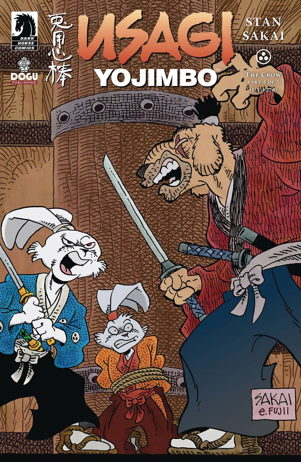 USAGI YOJIMBO CROW #4 CVR A SAKAI
DARK HORSE
(17th July 2024)