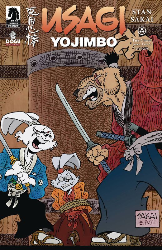 USAGI YOJIMBO CROW #4 CVR A SAKAI
DARK HORSE
(17th July 2024)